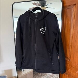 Alphalete Black Full-Zip Hoodie